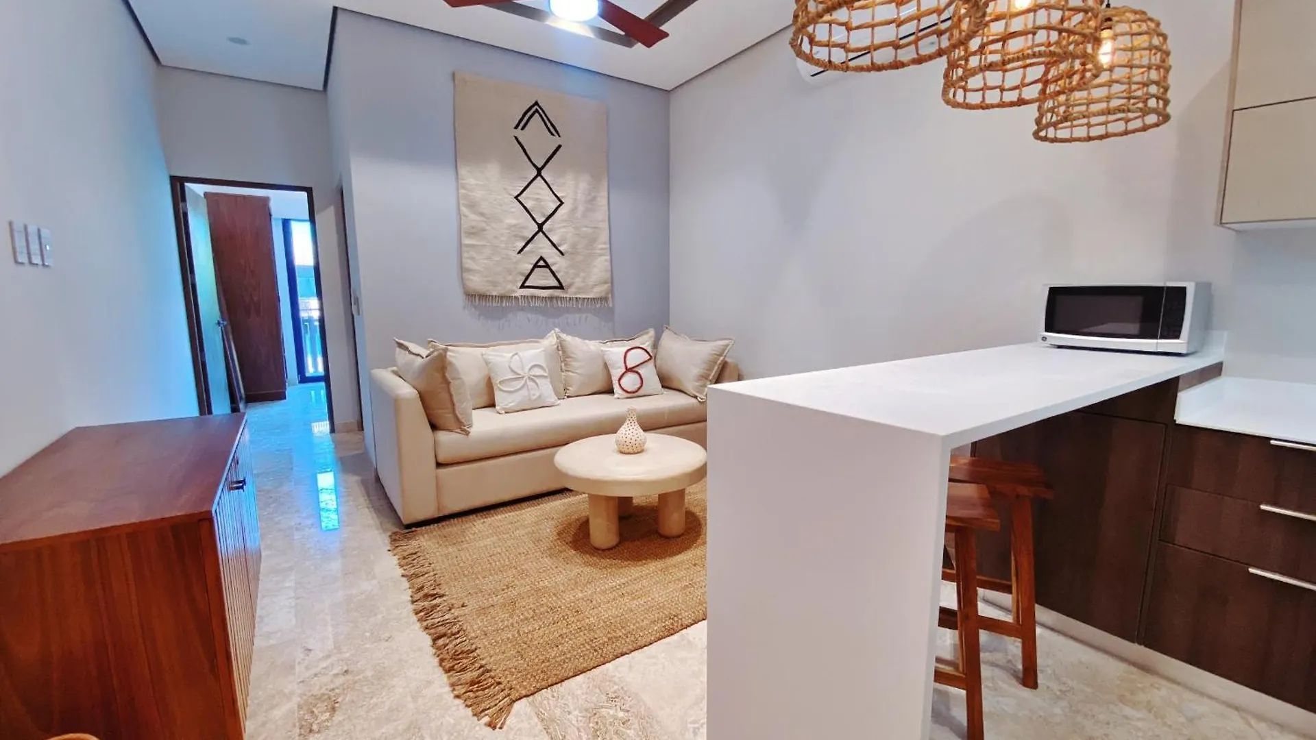 טולום 1-Bd Apt With Ocean View Rooftop Pool 0*,